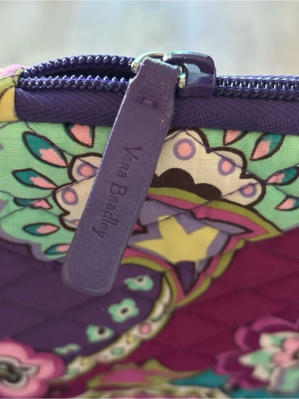 Vera Bradley Quilted Paisley Tablet Bag - Picture 3 of 3